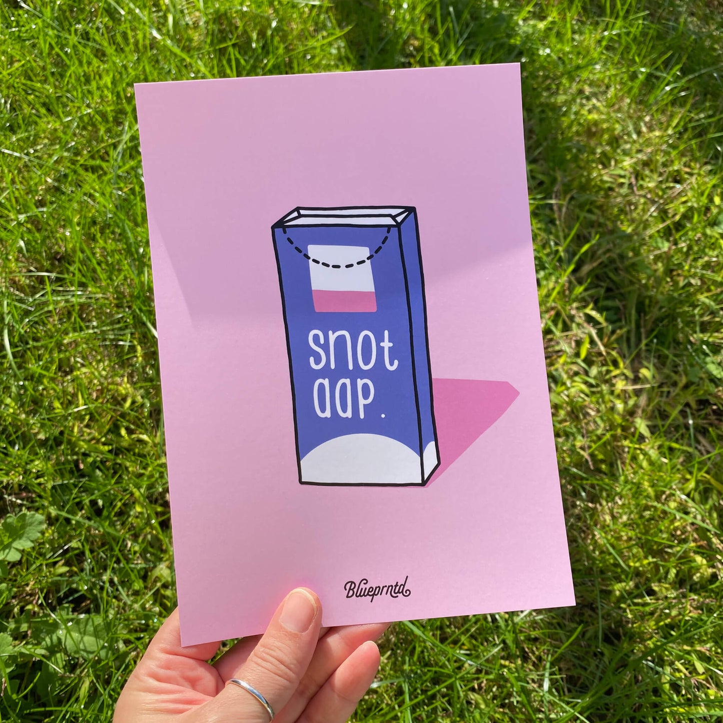 Snotaap print