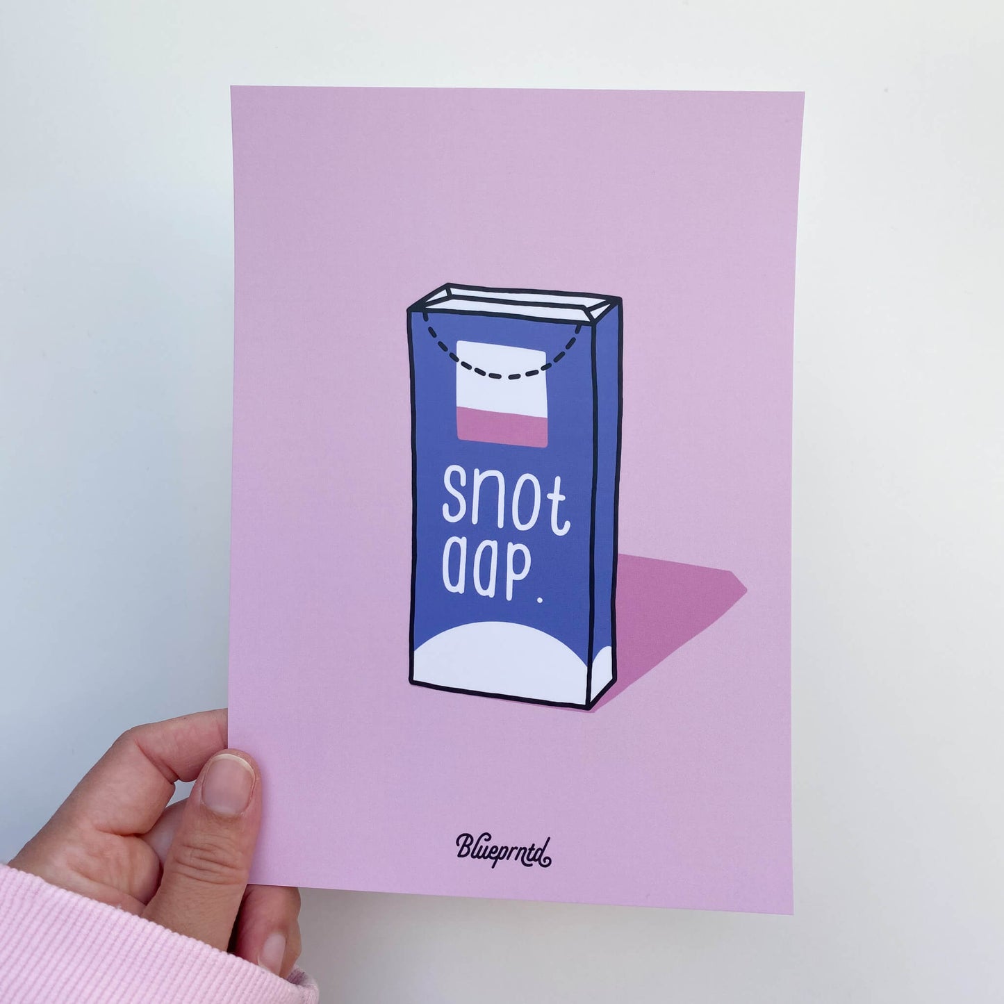 Snotaap print