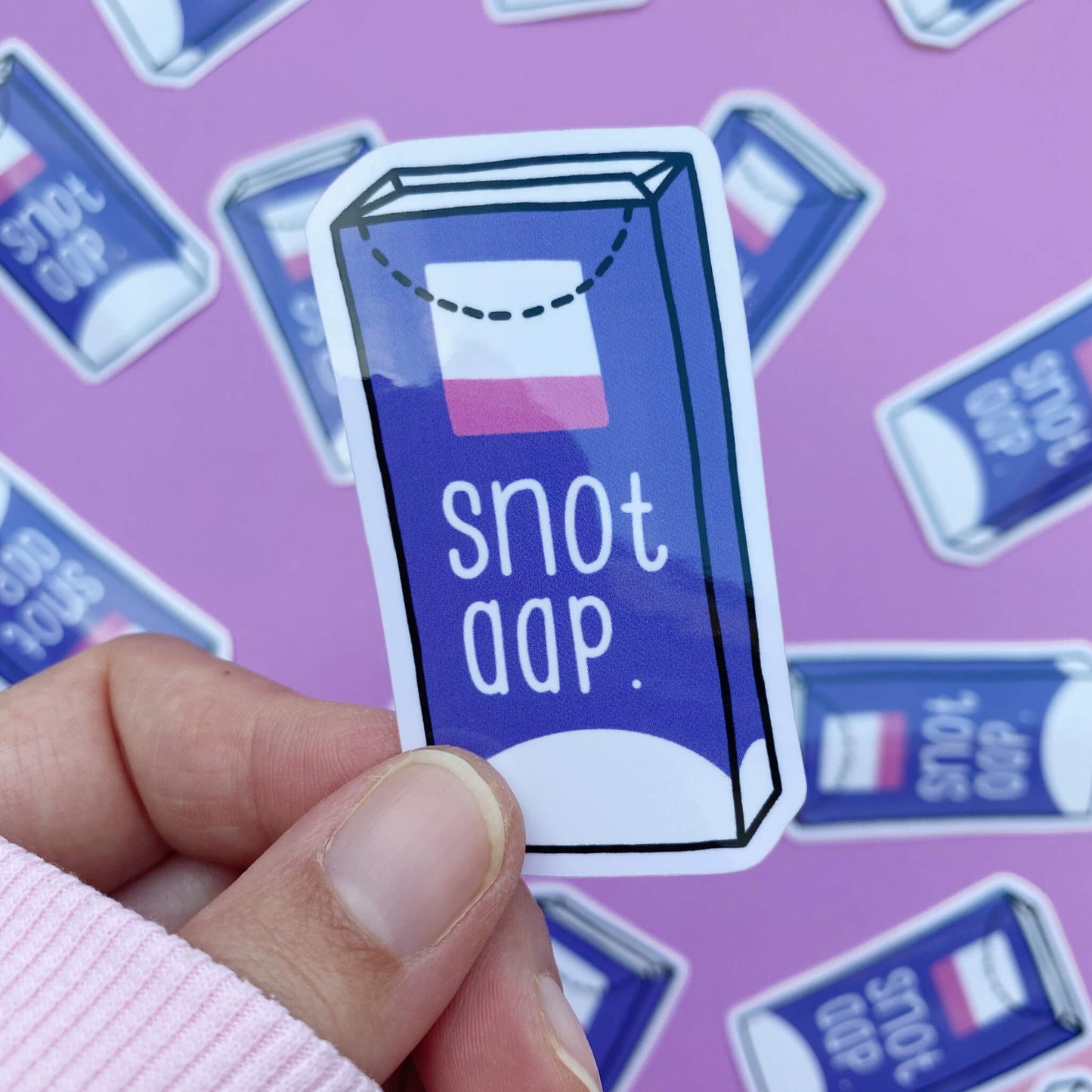 Snotaap sticker